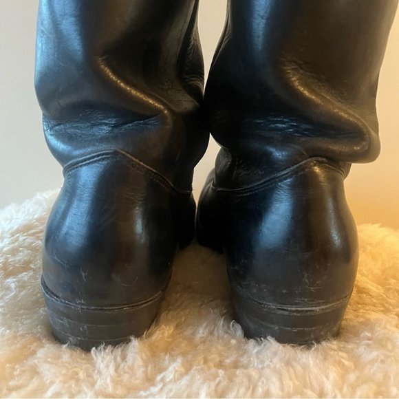 Dayton Vintage Black Motorcycle Boots main image 11